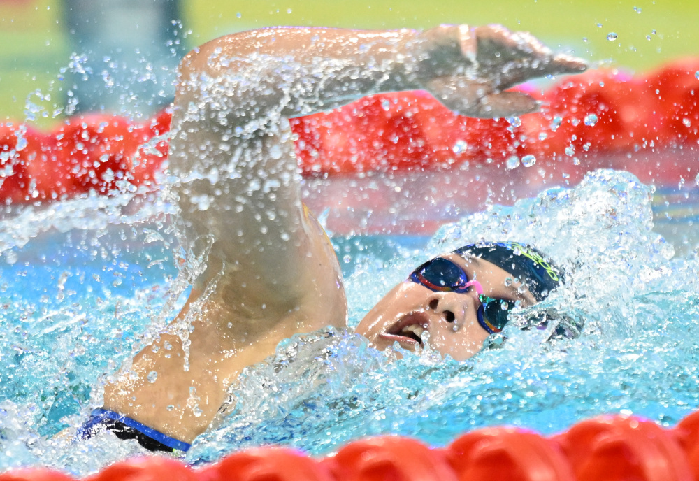 游泳女子x米混合泳接力决赛,美国夺冠 游泳女子x米混合泳接力决赛,美国夺冠
