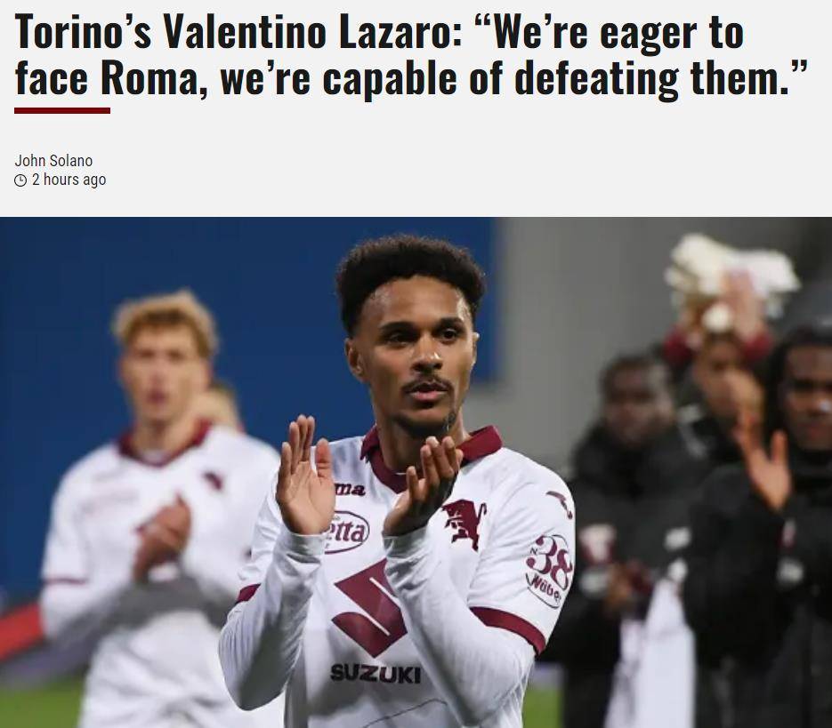 关于罗马客场轻松战胜都灵,保住争冠希望的信息 关于罗马客场轻松战胜都灵,保住争冠希望的信息